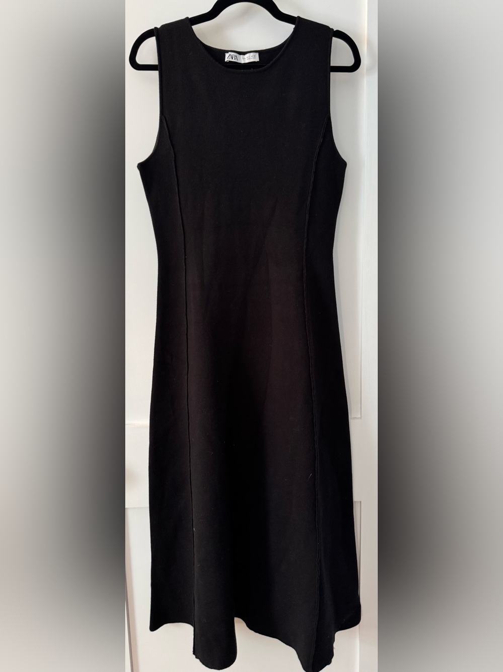 Zara Black A-Line Dress - Picture 1 of 4